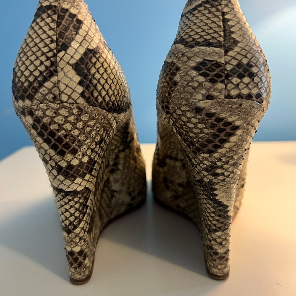 Christian Louboutin Authentic Python Leather Clas… - image 5